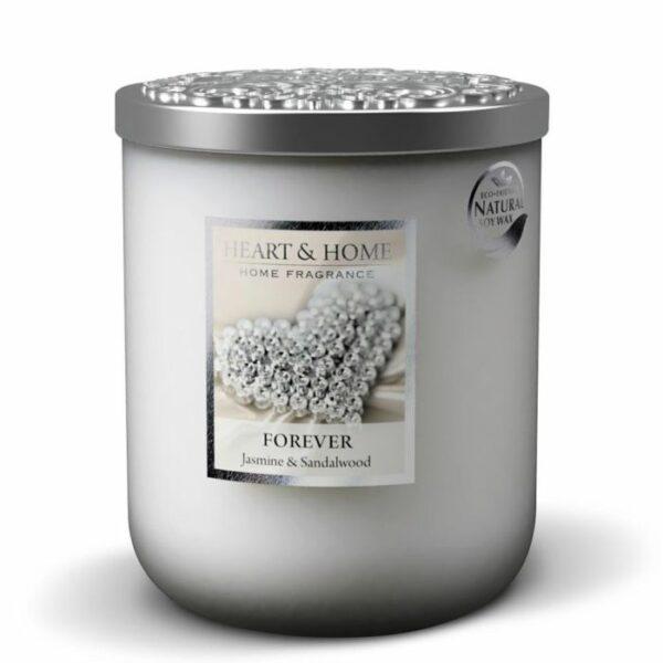 FOREVER • CANDELA IN GIARA 115g | HEART & HOME