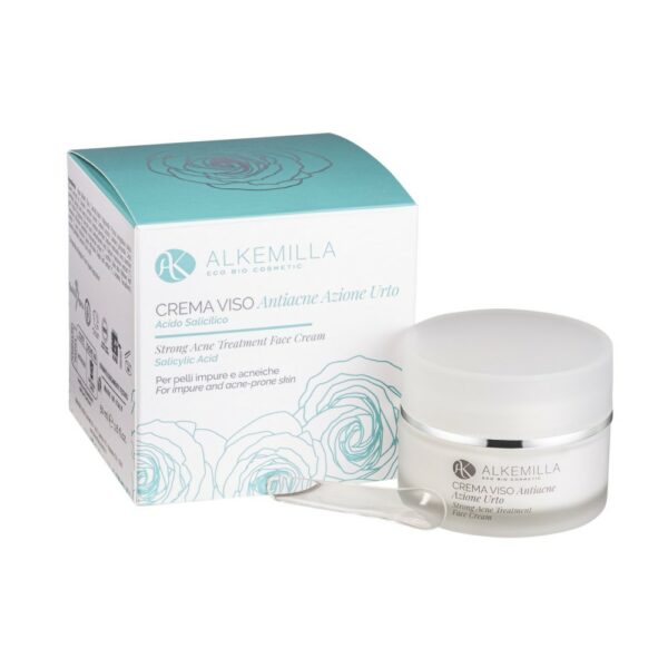 CREMA VISO ANTIACNE AZIONE URTO | ALKEMILLA