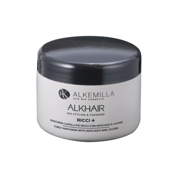 MASCHERA CAPELLI RICCI + CON AVOCADO E JOJOBA | ALKEMILLA