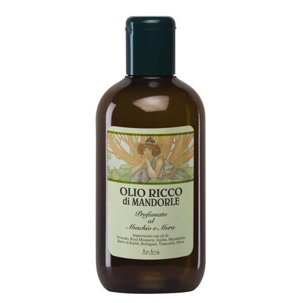 OLIO RICCO DI MANDORLE MUSCHIO E MORA | ARDES COSMETICI