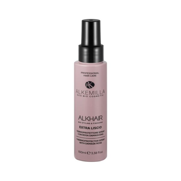 TERMOPROTETTORE SPRAY PIASTRA E PHON CON ROSA DAMASCENA | ALKEMILLA