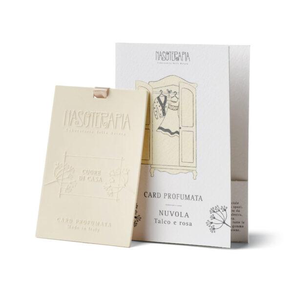 CUORE DI CASA NUVOLA CARD PROFUMATA | NASOTERAPIA