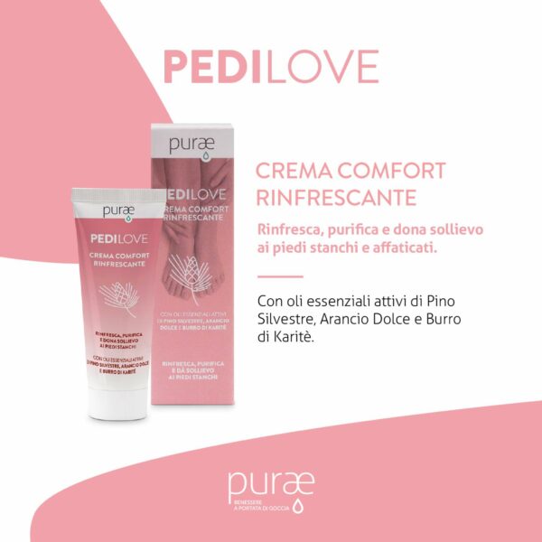 PEDILOVE • CREMA COMFORT RINFRESCANTE | PURAE - immagine 2