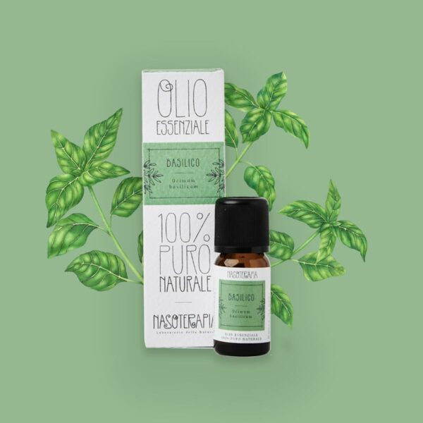 OLIO ESSENZIALE BASILICO | NASOTERAPIA - immagine 2