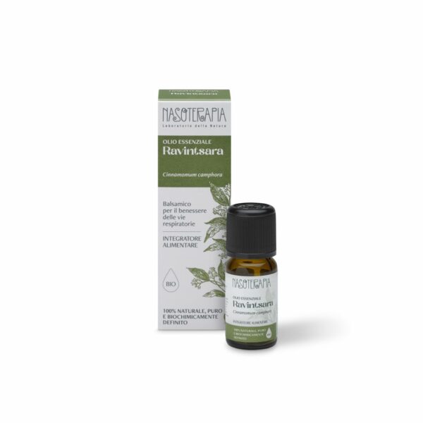 OLIO ESSENZIALE RAVINTSARA BIO | NASOTERAPIA
