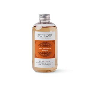 ACCORDI DI FONDO • RUM AMBRATO E VANIGLIA / RICARICA PER DIFFUSORE 250 ml | NASOTERAPIA
