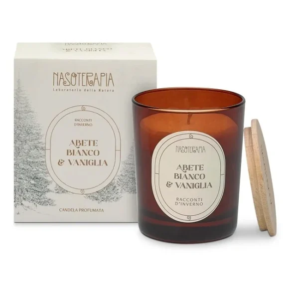 RACCONTI D'INVERNO ABETE BIANCO E VANIGLIA CANDELA | NASOTERAPIA