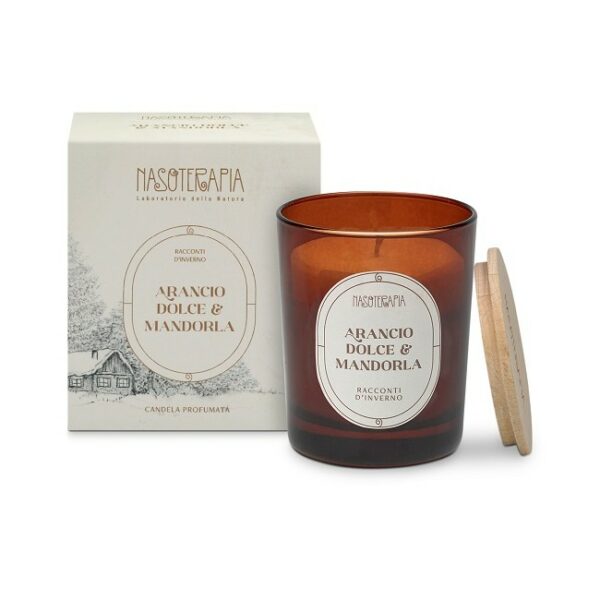 RACCONTI D'INVERNO ARANCIO DOLCE E MANDORLA CANDELA | NASOTERAPIA
