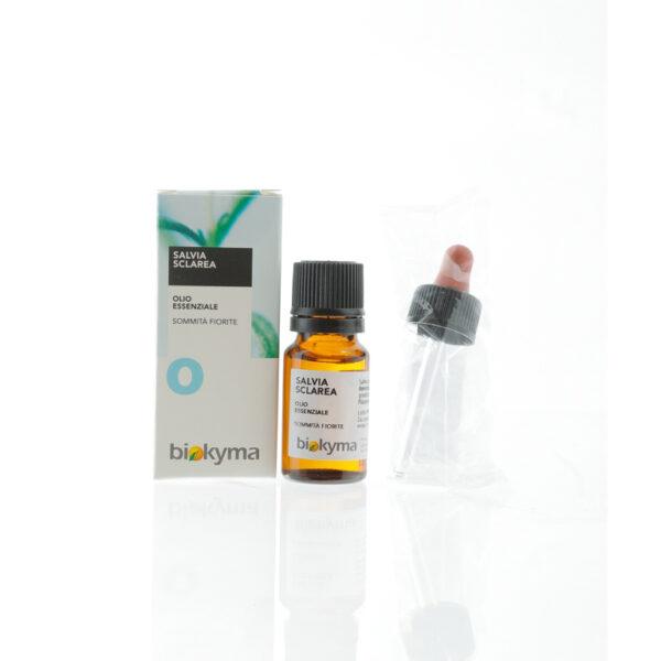 OLIO ESSENZIALE SALVIA SCLAREA SOMMITÀ FIORITE | BIOKYMA
