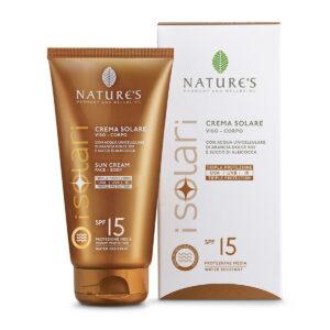 ISOLARI • CREMA SOLARE SPF 15 | NATURE'S