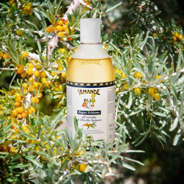BAGNO SCHIUMA ALL’ESTRATTO DI OLIVELLO SPINOSO | L'AMANDE - immagine 2