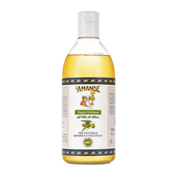 BAGNO SCHIUMA ALL’OLIO DI OLIVA | L'AMANDE