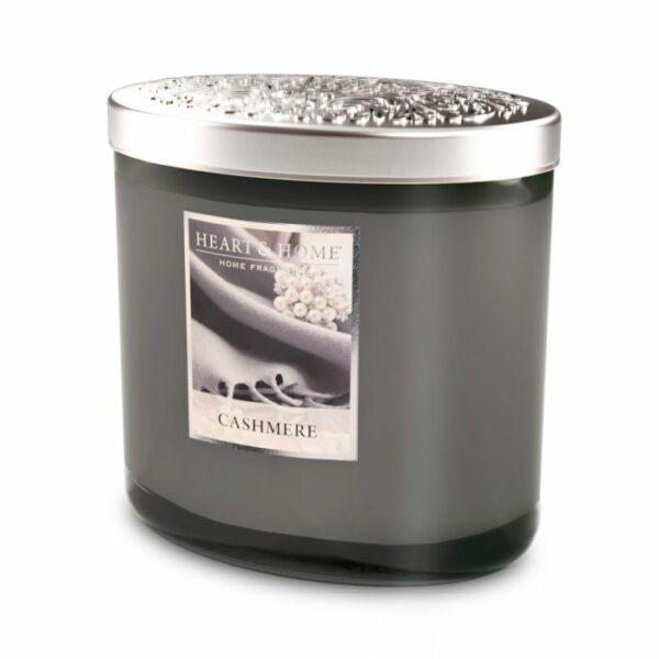 CASHMERE • CANDELA TWIN ELLIPSE 230g | HEART & HOME