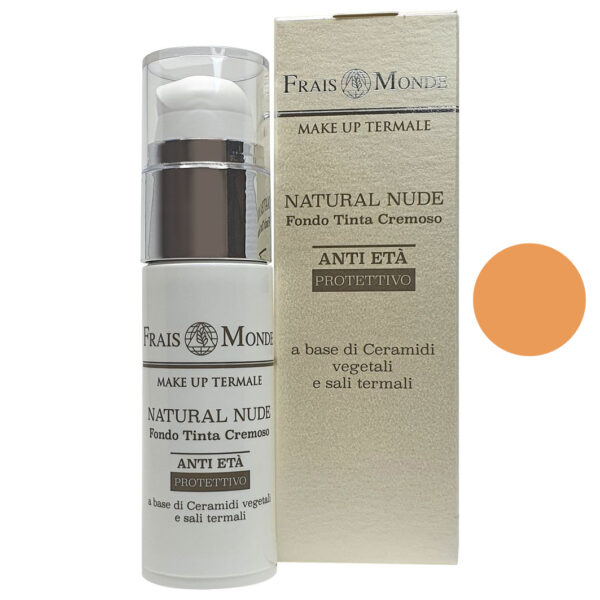 MAKE UP TERMALE • FONDOTINTA CREMOSO NATURAL NUDE 30 ml (06) | FRAIS MONDE