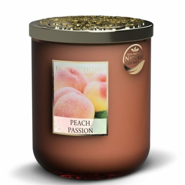 PEACH PASSION • CANDELA IN GIARA 320g | HEART & HOME