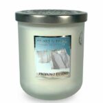 PROFUMO DI LINO • CANDELA IN GIARA 115g | HEART & HOME