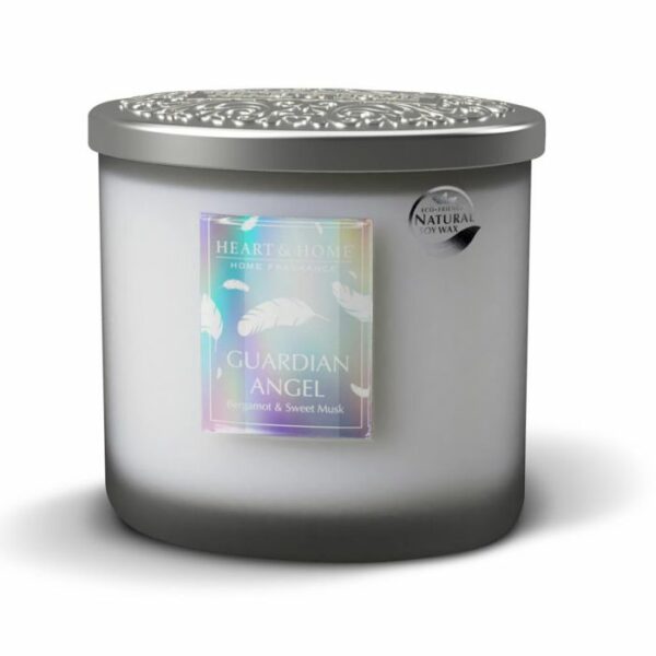 GUARDIAN ANGEL • CANDELA TWIN ELLIPSE 230g | HEART & HOME
