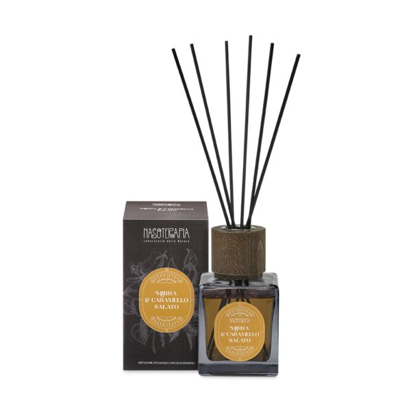 MIRRA E CARAMELLO SALATO DIFFUSORE CON BASTONCINI 200 ml | NASOTERAPIA
