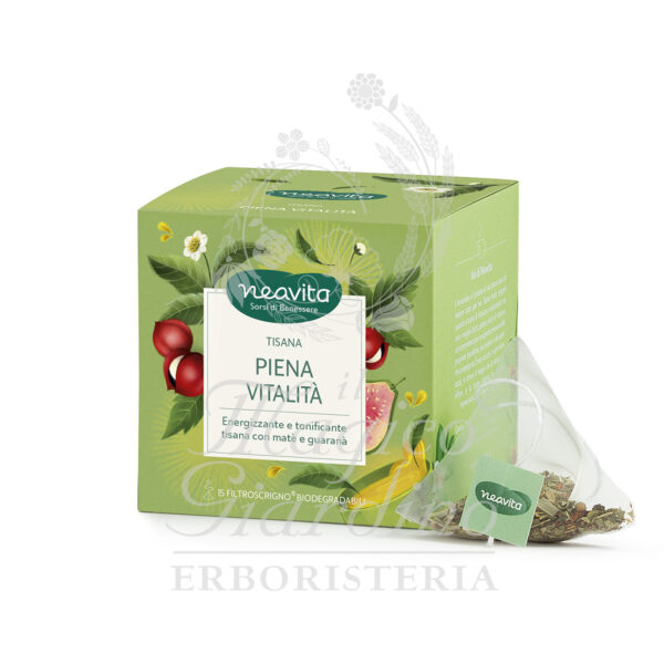 TISANA PIENA VITALITÀ FILTROSCRIGNO | NEAVITA