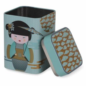 SCATOLA IN LATTA NEW LITTLE GEISHA 100g PETROL | EIGENART