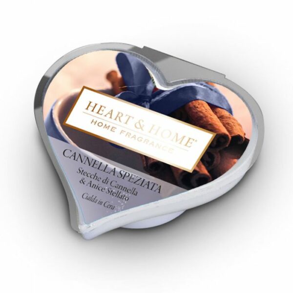 CANNELLA SPEZIATA • CIALDA IN CERA DI SOIA 26g | HEART & HOME