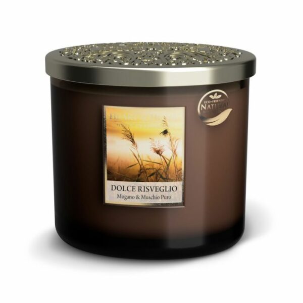 DOLCE RISVEGLIO • CANDELA TWIN ELLIPSE 220g | HEART & HOME