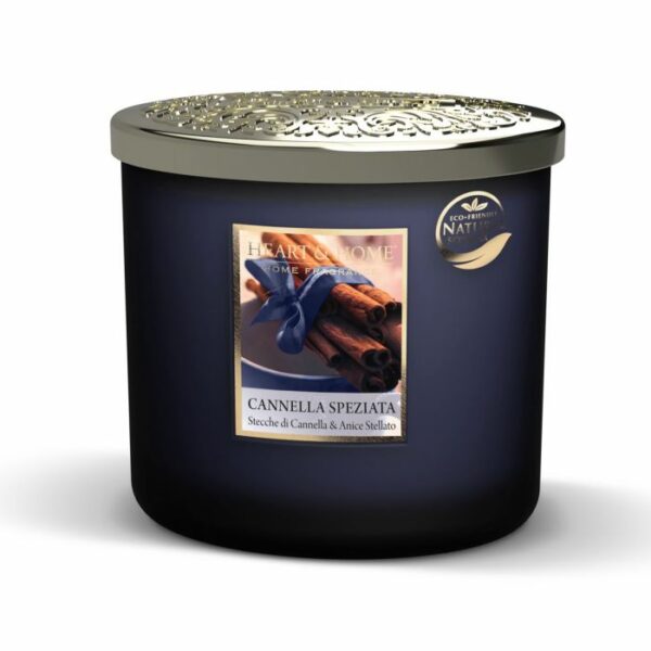 CANNELLA SPEZIATA • CANDELA TWIN ELLIPSE 220g | HEART & HOME