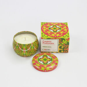 COLORS • CANDELA PROFUMATA 120 gr GREEN SOUL | EFAS