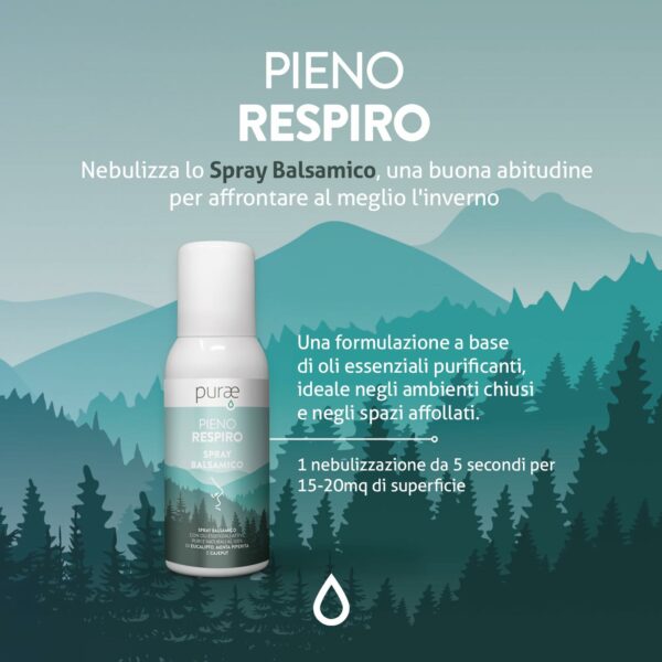 PIENO RESPIRO • SPRAY BALSAMICO | PURAE - immagine 2