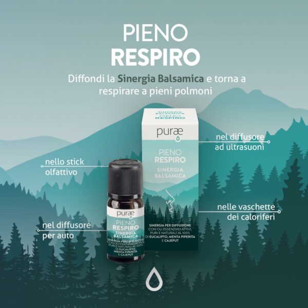 PIENO RESPIRO • SINERGIA BALSAMICA | PURAE - immagine 2