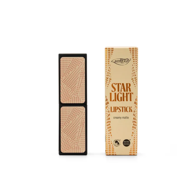 STARLIGHT • LIPSTICK CREAMY MATTE 01 JOYFUL RED | PUROBIO COSMETICS - immagine 2