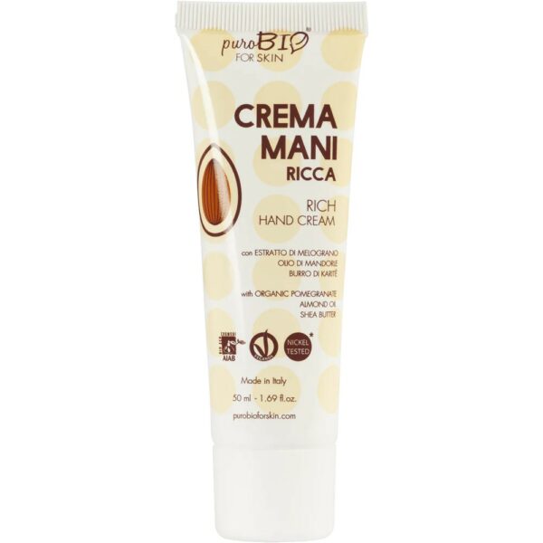 FOR SKIN • CREMA MANI RICCA | PUROBIO COSMETICS