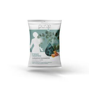 PIENO RESPIRO • CARAMELLE BALSAMICHE 80 g | PURAE