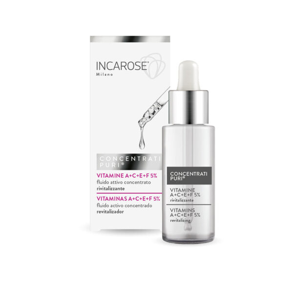 CONCENTRATI PURI VITAMINE A+C+E+F 5% FLUIDO RIVITALIZZANTE 15 ml | INCAROSE