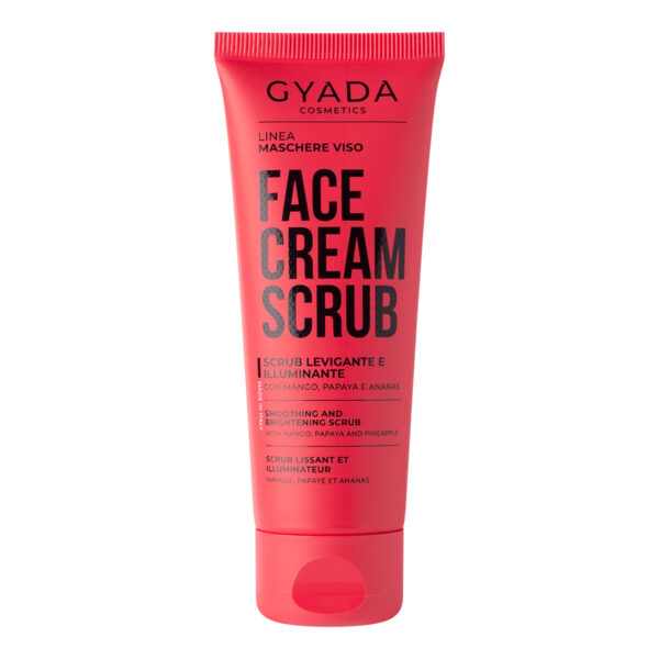 LINEA MASCHERE VISO • SCRUB LEVIGANTE E ILLUMINANTE | GYADA COSMETICS