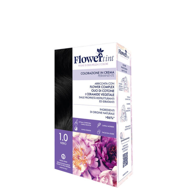 TINTA PER CAPELLI 1.0 NERO | FLOWERTINT