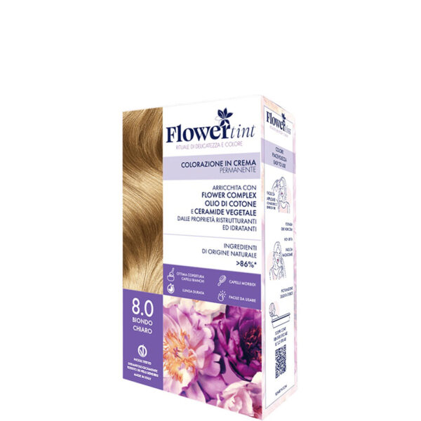 TINTA PER CAPELLI 8.0 BIONDO MEDIO | FLOWERTINT