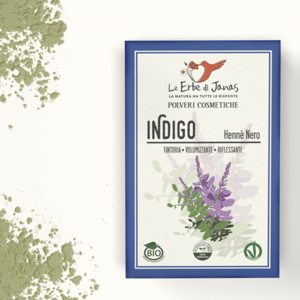 INDIGO HENNÈ NERO BIO | LE ERBE DI JANAS