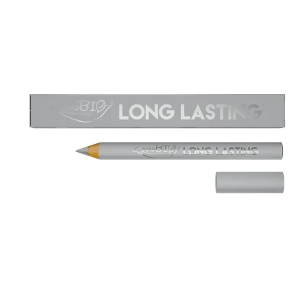 LONG LASTING • MATITONE OMBRETTO 028L ARGENTO FINISH PERLATO | PUROBIO COSMETICS