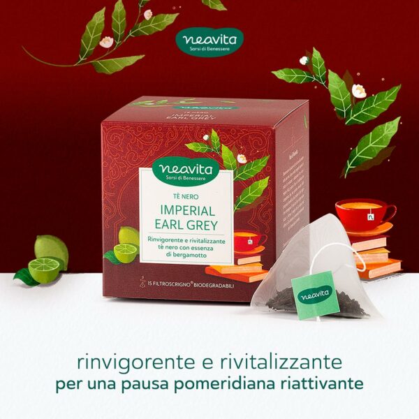 TÈ NERO IMPERIAL EARL GREY FILTROSCRIGNO | NEAVITA - immagine 2