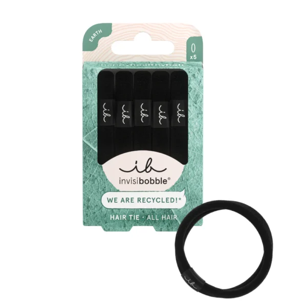 HAIR TIE BLACK EARTH | INVISIBOBBLE