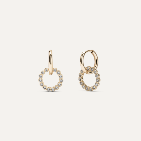 LIMITED EDITION • ORECCHINI A CERCHIO CECILIA ORO | VERAMÉ GIOIELLI - immagine 2