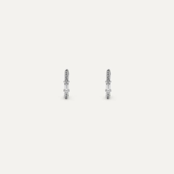 LIMITED EDITION • ORECCHINI A CERCHIO DARIA ARGENTO | VERAMÉ GIOIELLI - immagine 3
