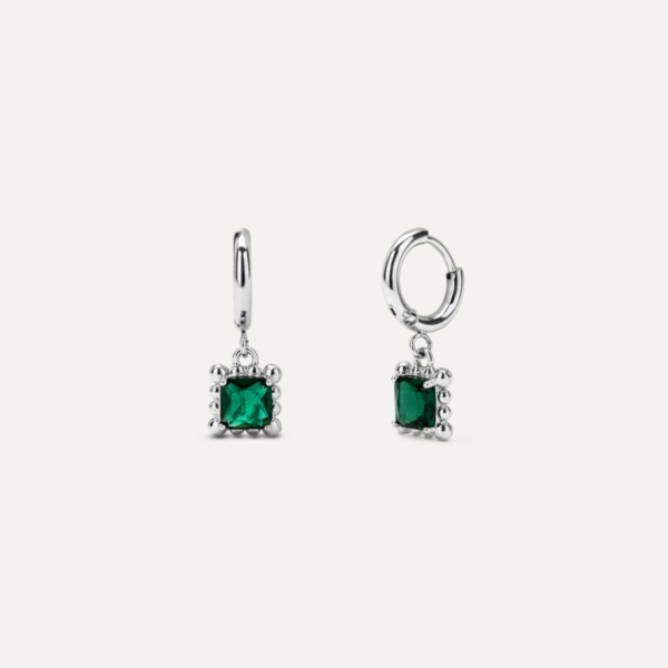 LIMITED EDITION • ORECCHINI A CERCHIO ESMERALDA | VERAMÉ GIOIELLI - immagine 3