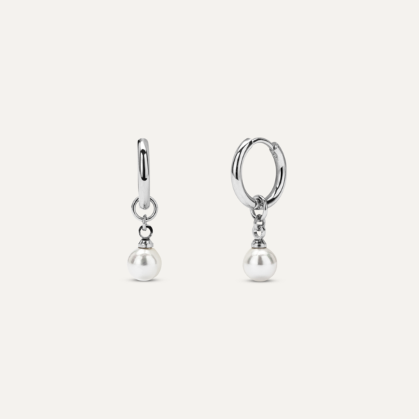 LIMITED EDITION • ORECCHINO CON PERLA GAIA ARGENTO | VERAMÉ GIOIELLI