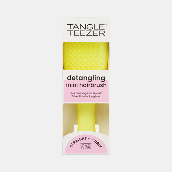SPAZZOLA PER CAPELLI THE ULTIMATE DETANGLER MINI: HYPER YELLOW | TANGLE TEEZER - immagine 4