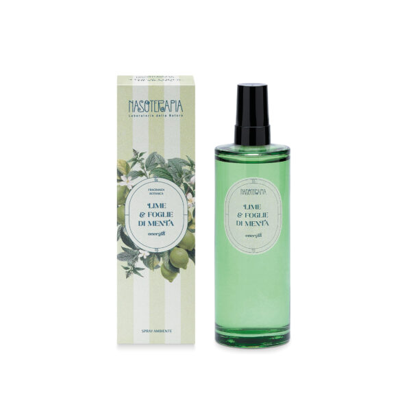 LIME E FOGLIE DI MENTA SPRAY AMBIENTE E TESSUTI | NASOTERAPIA