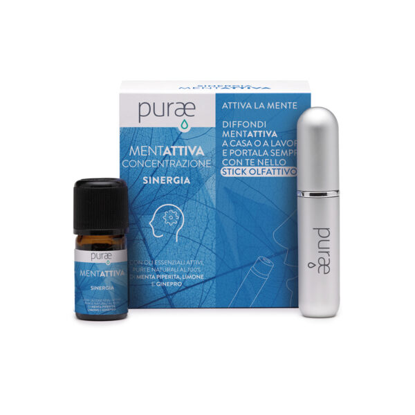 MENTATTIVA • KIT SINERGIA + STICK OLFATTIVO | PURAE