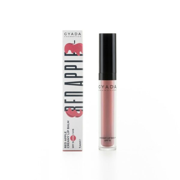 RED APPLE CREAMY LIP BALM SPF15 01 PINK LADY | GYADA COSMETICS