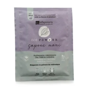 ECOPOWDER SAPONE MANI IN POLVERE IGIENIZZANTE | LA SAPONARIA